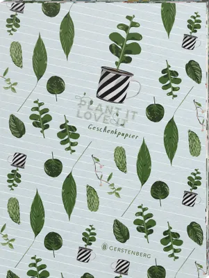 Produktbild von Plant it - Love it! Geschenkpapier-Heft Motiv Pflanzenkinder