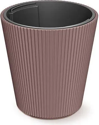 Produktbild von Weißer Kunststoff-Blumentopf Prosperplast 24 cm x 24 x 23 cm