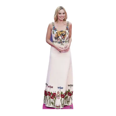 Obrázek produktu pro Margot Robbie kartonový stand-up White Dress kartonový stand-up