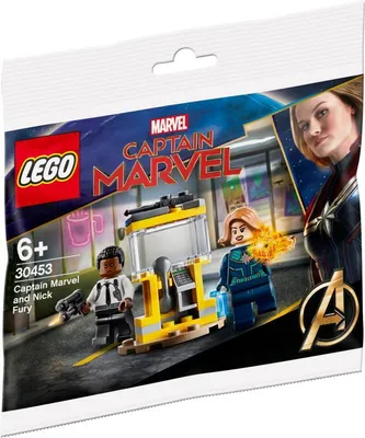 Produktbild von LEGO® Polybag Captain Marvel und Nick Fury