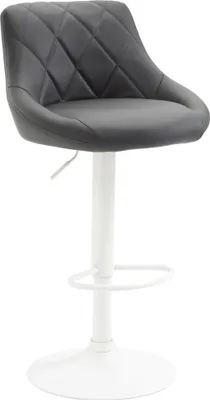 Produktbild von Barhocker HLO-CP30 Kunstleder weiß  grau