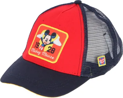 Produktbild von Disney Mickey Mouse Cap Klassische Disney Kappe aus Verstellbar Schwarz