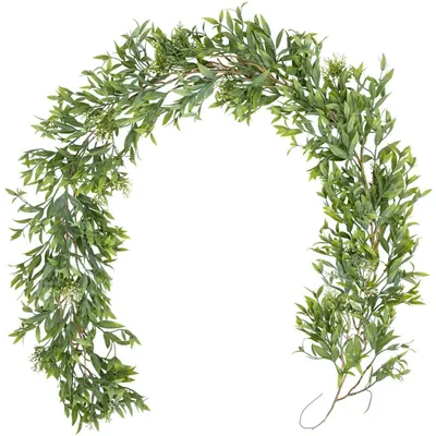 Produktbild von Kunstpflanze Girlande Eukalyptus 152 cm Grün