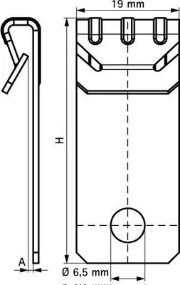 Produktbild von Blechkantenbefestigung WALRAVEN Britclips PHV - 1-5 mm - 57020005
