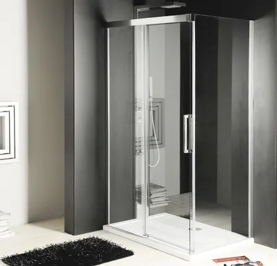 Produktbild von Gelco Fondura Rechteckige Duschkabine 1100x900mm L/R Variante