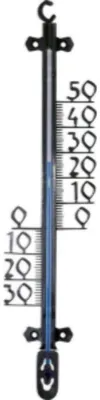 Zdjęcie produktu dla Termometr zewnętrzny, 26 cm - Wyświetla minimalną i maksymalną temperaturę