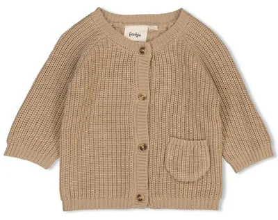 Produktbild von Feetje Strickjacke Gestrickt - The Magic Is In You - Taupe - Gr. 68