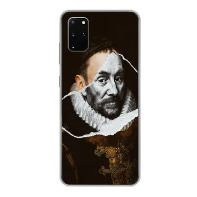 Produktbild von MuchoWow® Handyhülle Schutzhülle Hülle für Samsung Galaxy S20 Plus Wilhelm von Oranien - Alte Meister - Adriaen Thomasz Silikon Softcase Handy Hülle - Hartschale