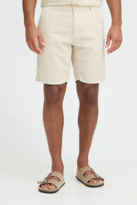 Produktbild von Blend BHMLikat Herren Leinenshorts kurze Leinenhose Bermuda Leinenmix regular fit
