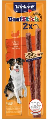 Obrázok produktu pre Vitakraft Beef-Stick morčacie mäso pre psov 2 kusy