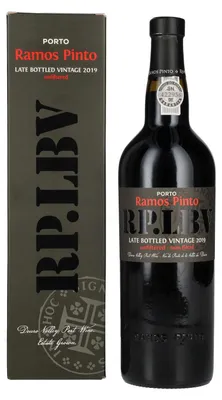 Image de Ramos Pinto RP.LBV Late bottled Vintage 2019 19,5% Vol. 0,75l en boîte cadeau