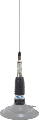 Immagine prodotto di Antenna Sirio CB ML145 con filettatura PL, lunghezza 145 cm, 27 - 28,5 MHz, 900 W, senza cavo