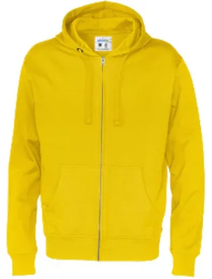 Produktbild von Cottover - Hoodie mit durchgehendem Reißverschluss für Herren/Damen Uni ET801 (3XL) (Gelb)