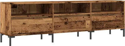 Immagine prodotto di vidaXL Mobile TV effetto legno vecchio 150x30x44,5 cm Materiale a base di legno