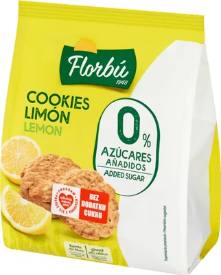 Produktbild von Florbu Zuckerfreie Zitronenkekse - 130 g