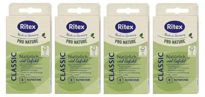 Produktbild von 32x Ritex Pro Nature Classic umweltfreundliche Kondome gefühlsecht - Größe L