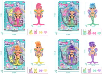 Obrázok produktu pre Morská panna s oblečením 13 cm