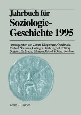 Obrázek produktu pro Jahrbuch für Soziologiegeschichte 1995