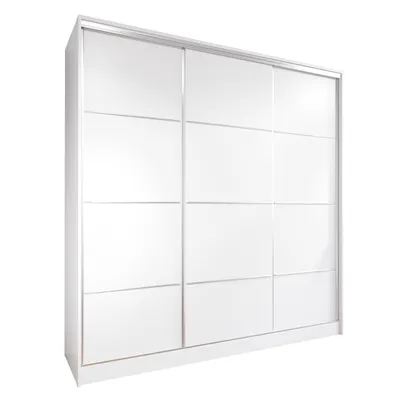Obrázek produktu pro Skříň s posuvnými dveřmi se zásuvkami LOTUS C 200 bílá