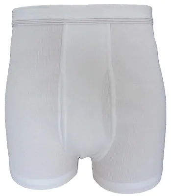 Produktbild von HERMKO 3942 Herren Pagen Schlüpfer Doppelripp aus 100% Baumwolle sehr hoher Bund / Leib mit Eingriff, Größe:D 8 = EU XXL, Farbe:weiß