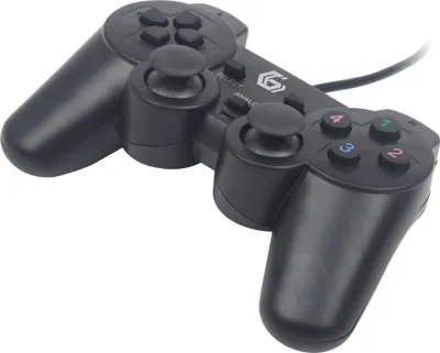 Produktbild von gembird Gamepad Dual USB Vibration 10 Tasten 2Sticks