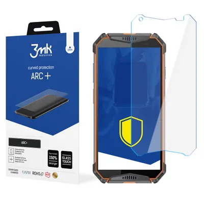Produktbild von 3mk Display Schutzfolie ARC+ für Ulefone 3W 0,17mm Self-Heal
