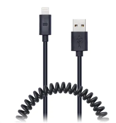 Zdjęcie produktu dla Kabel Lightning Connect IT Wirez Lightning, 1, 2 m – czarny