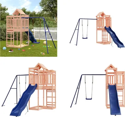 Produktbild von vidaXL Spielturm Massivholz Douglasie - Spielturm - Spieltürme - Kletterturm - Klettertürme