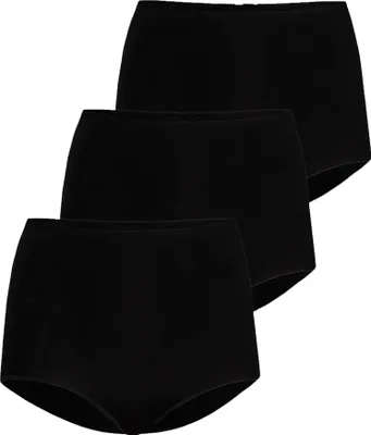 Produktbild von Teyli 3er pack: Mid-Rise Bambus-Slip für Frauen Simi Female 548-3 schwarz XS