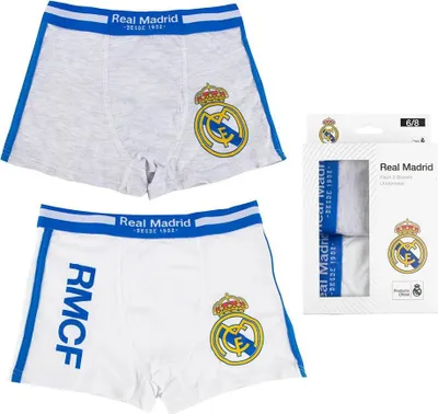 Produktbild von Cerda Group Real Madrid Boxershorts Weiß,Grau 6-7 Years Jungen Weiß,Grau 6-7 Years