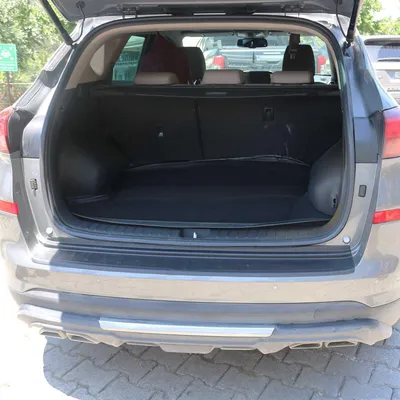 Image de Protection Seuil de Pare-chocs Arriére pour Hyundai Tucson 2018-2020 en ABS