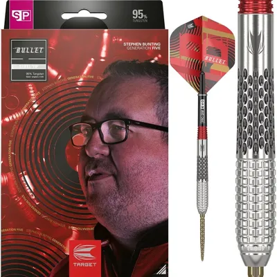 Produktbild von Stephen Bunting Gen 5 95% Wolfram Steeltip 18gr, inklusive Swiss Point