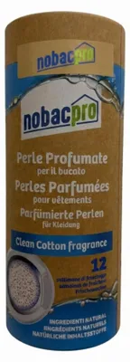 Imagen del producto de Perlas suavizantes para la lavadora, con un aroma fresco a algodón