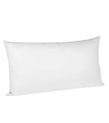 Produktbild von liebling Kissenhülle Interlock Jersey 40 x 80 cm, Farbe weiß, Kissenbezug aus 100% Baumwolle, edler Glanz, waschbar 60 Grad