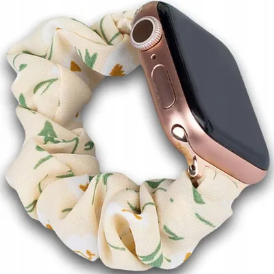Produktbild von Stoffarmband für Apple Watch 42 / 44 / 45 mm Armband Gummiband - Gelb