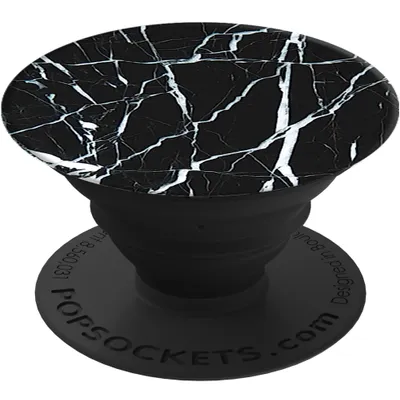 Produktbild von PopSockets | PopGrip Ausziehbarer Griff für Smartphones Fingerhalter Black Marble