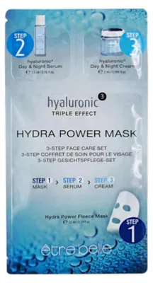 Produktbild von Etre Belle Hyaluronic³ 3-Step Gesichtspflege – Hyaluron Feuchtigkeitsboost
