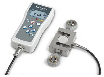 Produktbild von KERN & SOHN Digitales Kraftmessgerät (externe Messzelle), Weiß, 170 mm, 75 mm, 30 mm, 550 g