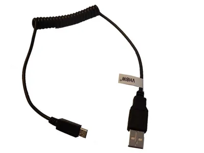 Produktbild von vhbw Kabel USB-A auf Micro-USB kompatibel mit Panasonic Lumix DMC-TZ96, DMC-FZ82 - Datenkabel, 100 cm Schwarz