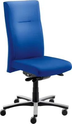 Produktbild von Mayer XXL Bürostuhl myNEW VISION , 2298 26 396 Stoff blau, Gestell alu