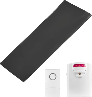 Zdjęcie produktu dla Mata z czujnikiem VEVOR, mata alarmowa 355,6 x 762 mm, alarm łóżka i mata zapobiegająca upadkom do domu, szpitala, centrum rehabilitacji
