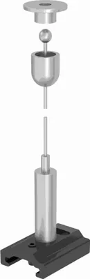 Productafbeelding van EGLO SEILOPHANGER, 3 meter, voor aansluiting op een 3-fasenrail, zwart, 1 stuk.