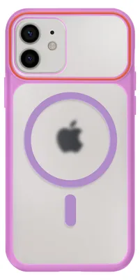 Obrázok produktu pre Avizar, hybridné puzdro MagSafe pre iPhone 12 / 12 Pro s tvrdou zadnou stranou, fialové