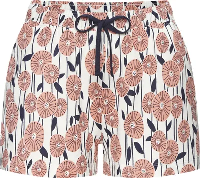 Produktbild von Vivance Dreams Pyjamashorts orange-weiß-gemustert Größe 32/34