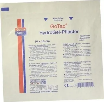 Immagine prodotto di Cerotto idrogel Gotac L 10x10 cm sterile 1 pz