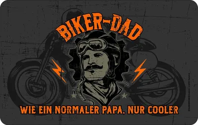 Produktbild von Biker  - Frühstücksbrettchen - Dad