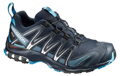 Produktbild von Salomon XA PRO 3D GTX, Laufen, Männlich, Erwachsener, Schwarz, Blau, Einfarbig, Schnürverschluss