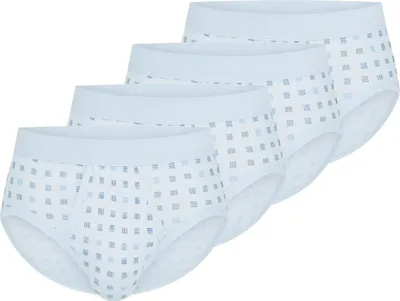 Produktbild von Schiesser 4er Pack Baumwolle Essentials Feinripp Slip / Unterhose Besonders strapazierfähig und langlebig, Komfortabler Softbund und Eingriff, In hochwertiger, bequemer Feinripp-Qualität