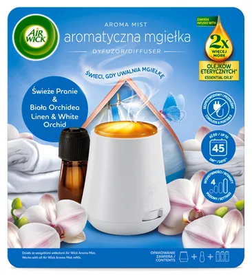 Obrázok produktu pre Air Wick osviežovač vzduchu "Čerstvá bielizeň a biela orchidea", 20 ml