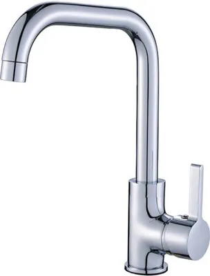 Produktbild von BADLAND Küchenarmatur Wasserhahn LENA Küchenmischer für Küche in Silber